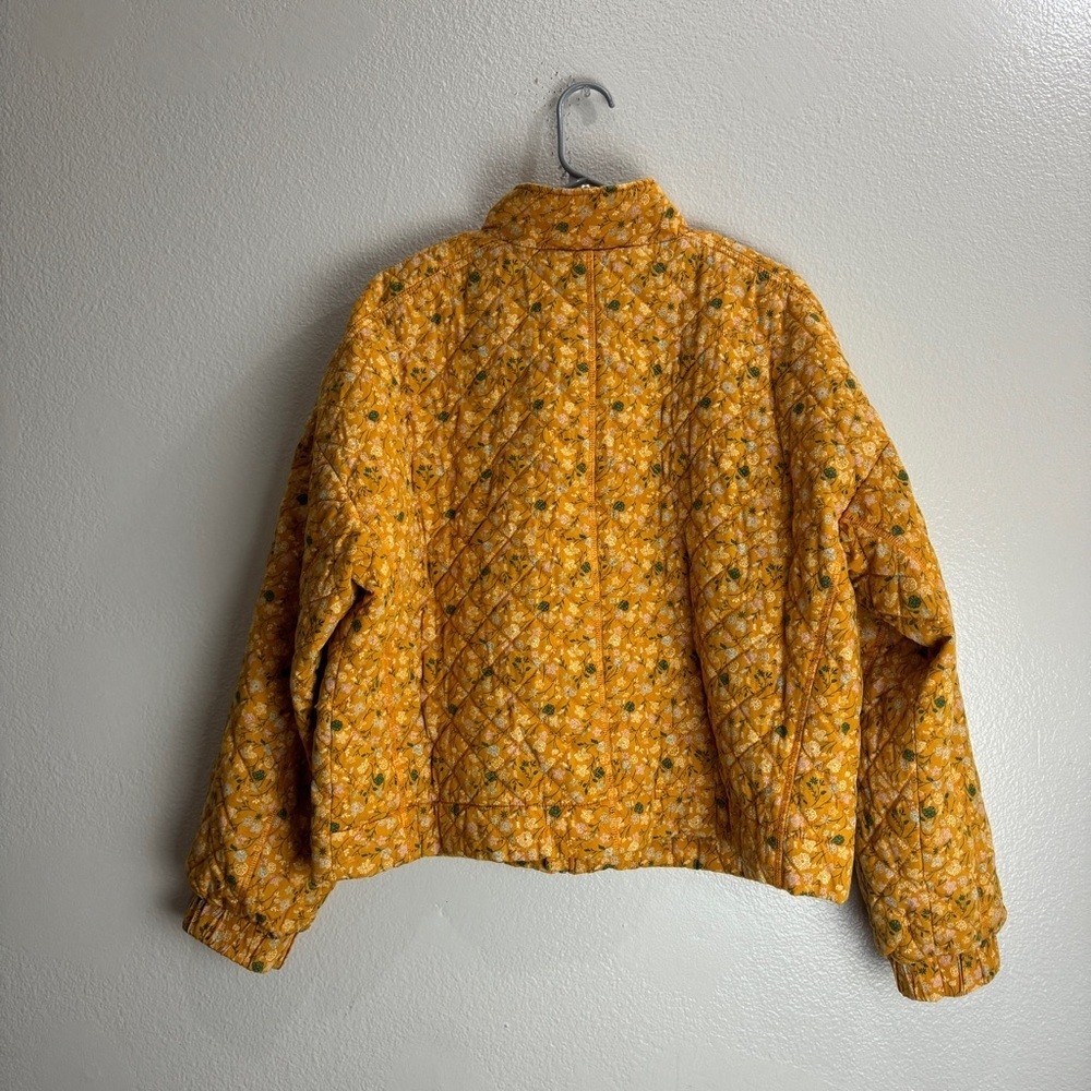 Sonoma Good for Life Floral Vintage Quilted Jacket Womens Size XL - Picture 5 of 9